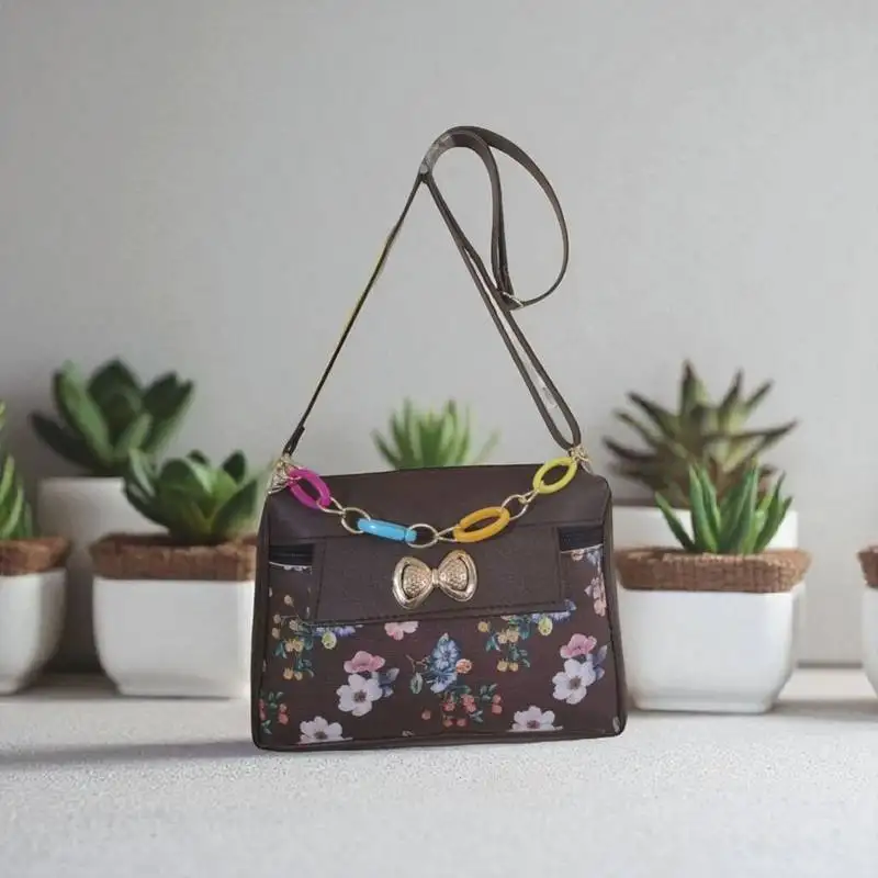 elegant embroidered velvet potli bag