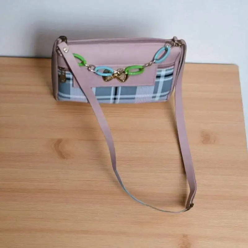 Royal velvet embroidered potli bag with pearl handle