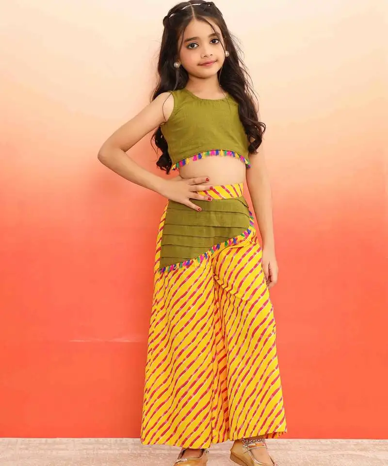 Heavy ajrakh cotton kali pattern patchwork lehenga choli