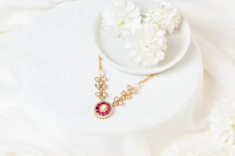 Gloria polki necklace