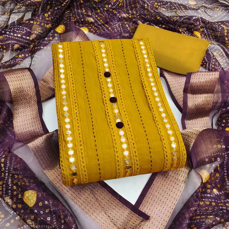 Women's light green unstitched thread sequence & embroidery premium roman cotton dress material (msmfc11597d)