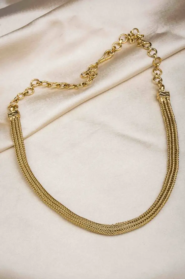 Antique finish simple daily wear chain
