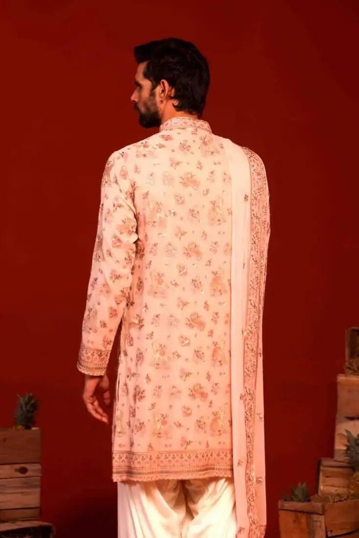 Sainya pink kurta set