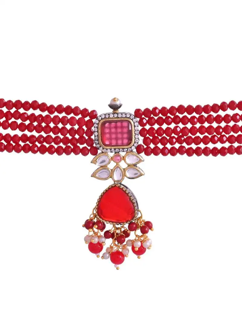 Traditional necklace & earrings for women