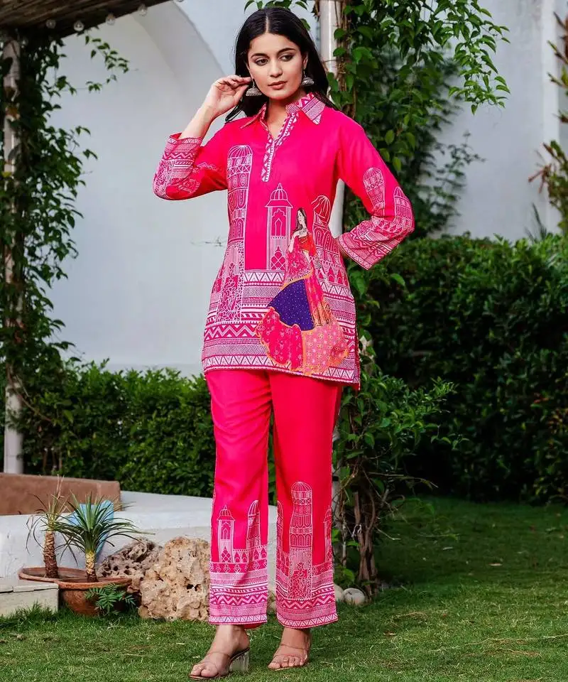 Vibrant pink co-ord set