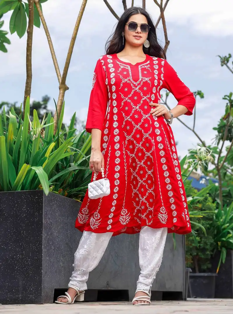 Pankhuri-chikankari-anarkali-kurta