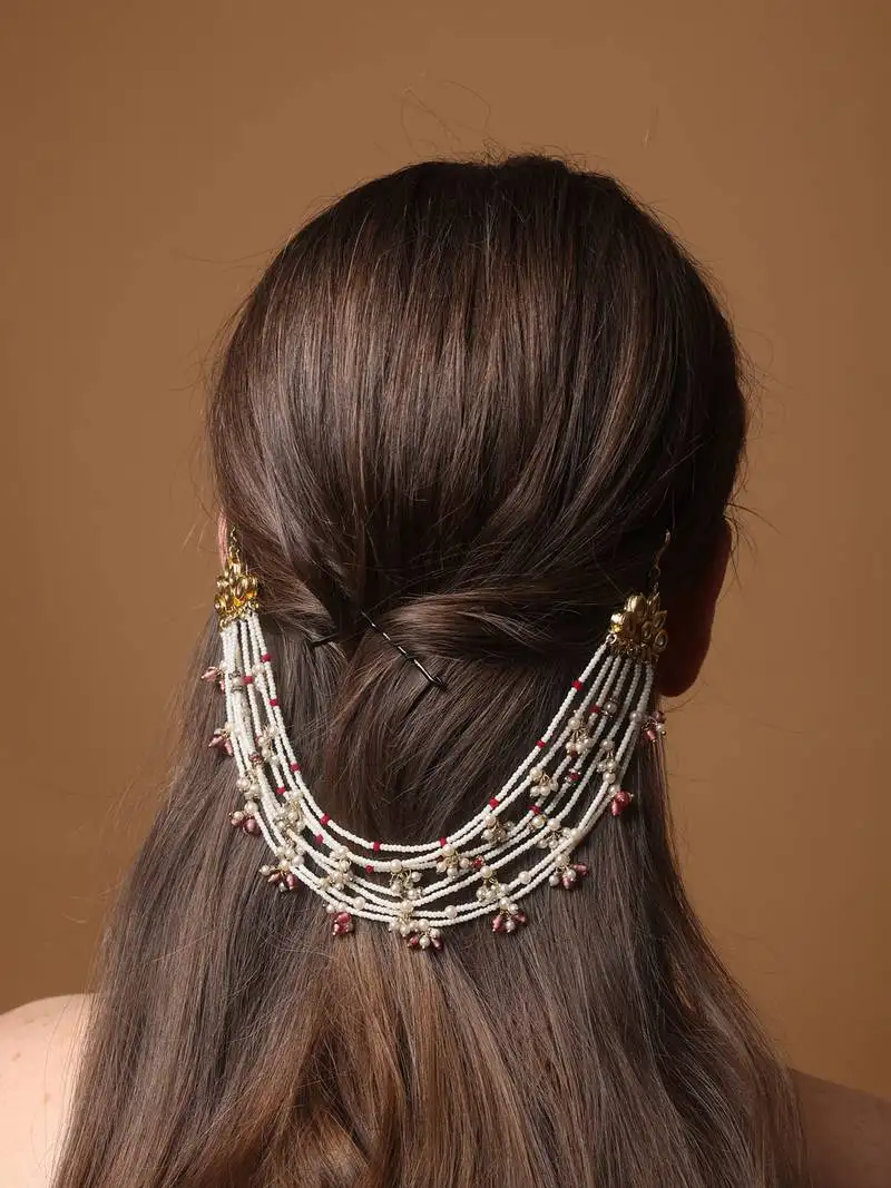 Petal whisper braid pin