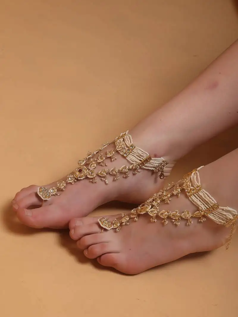Rosefire elegance anklet