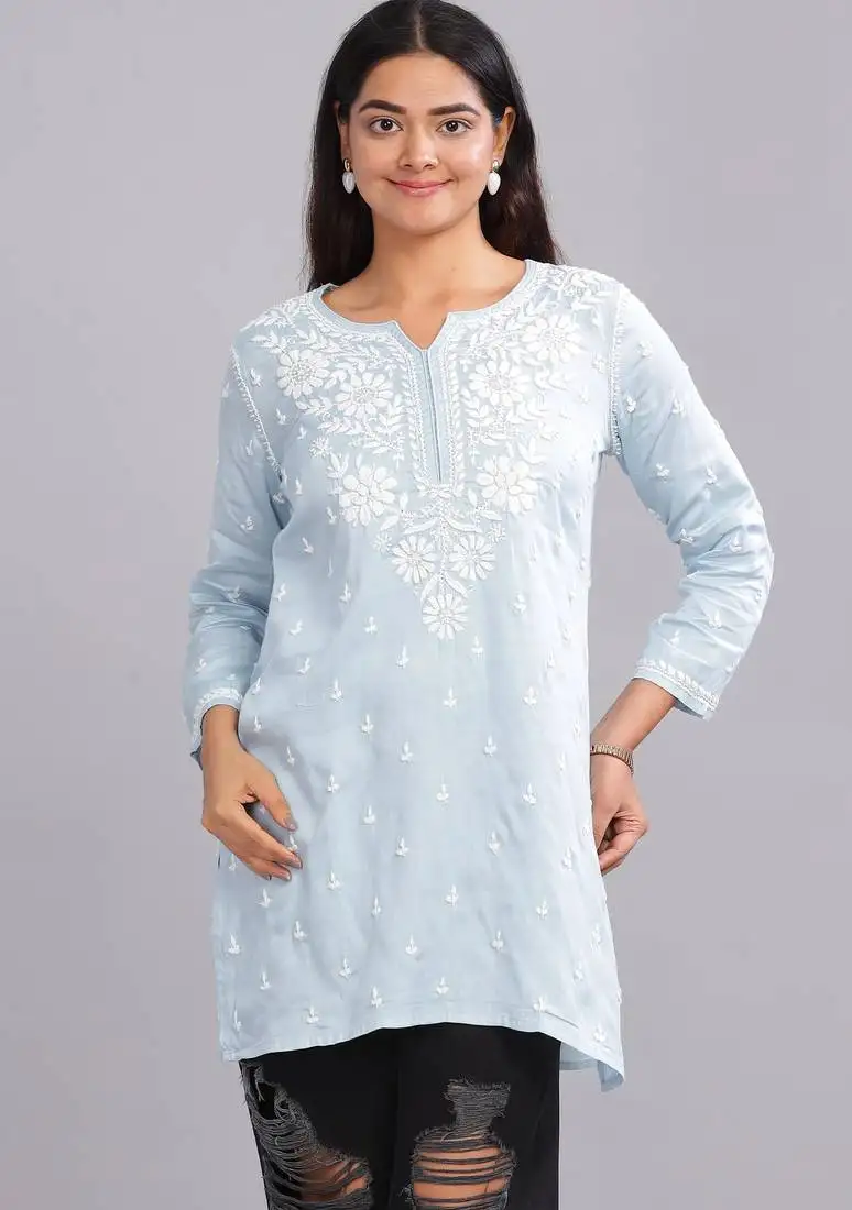 Kanha-chikankari-cotton-top