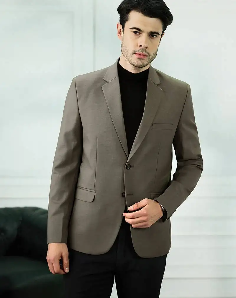 Men's brown blazer