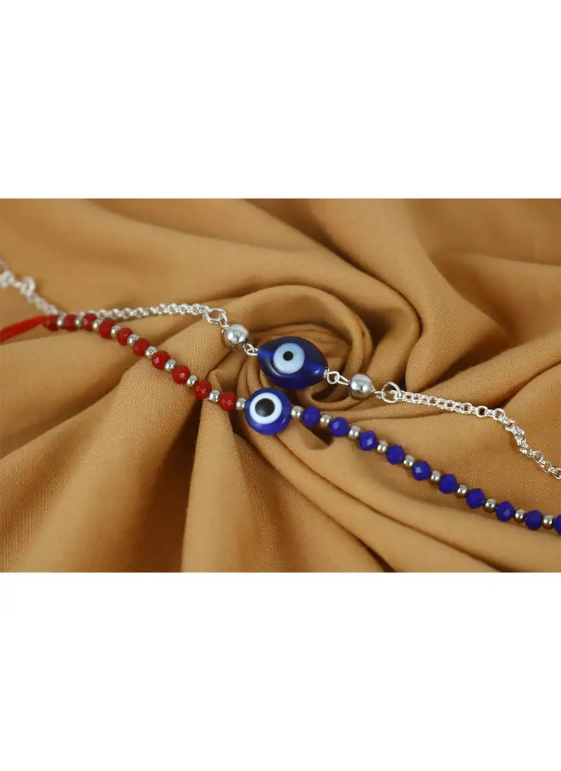 Red georgette embroidered saree with mirror work and ruffled skirt