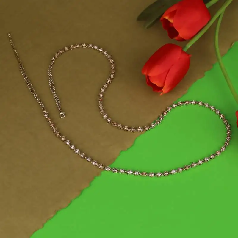 Incredible oval shape gold plated belly kamarband(waist belt)for women