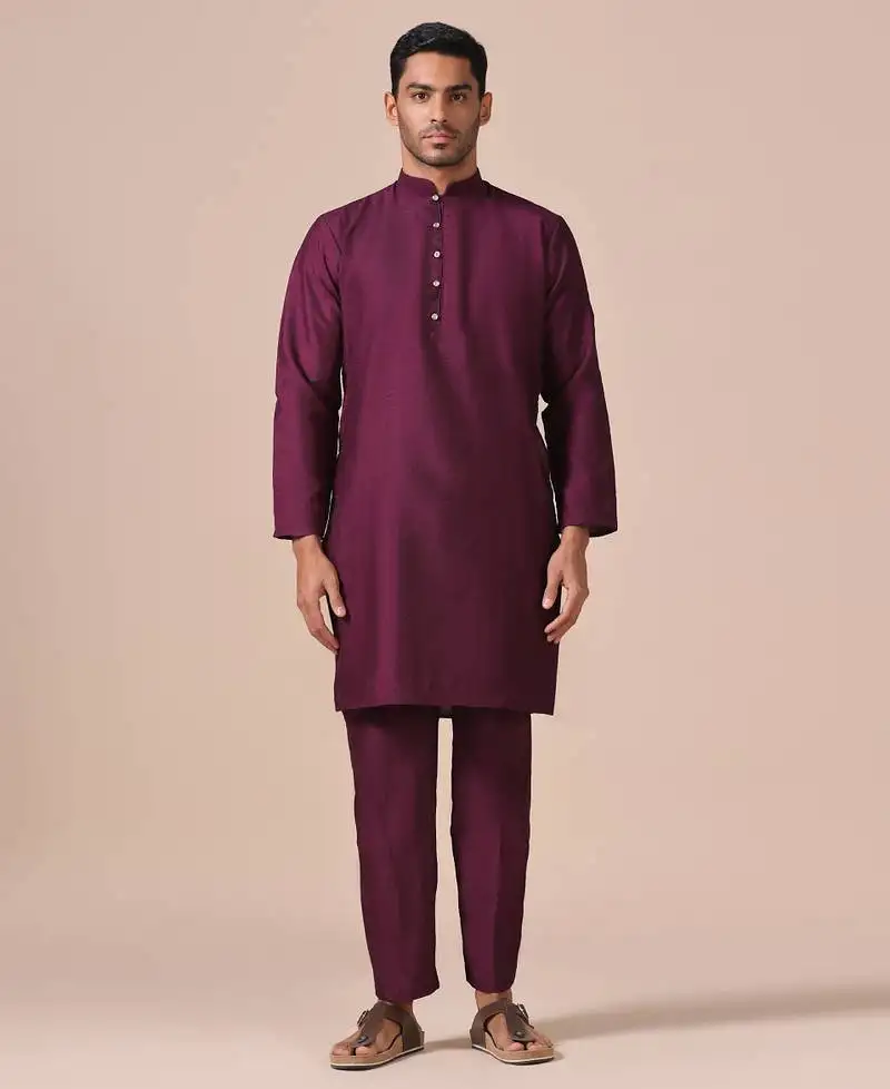 Imperial wine kurta pajama