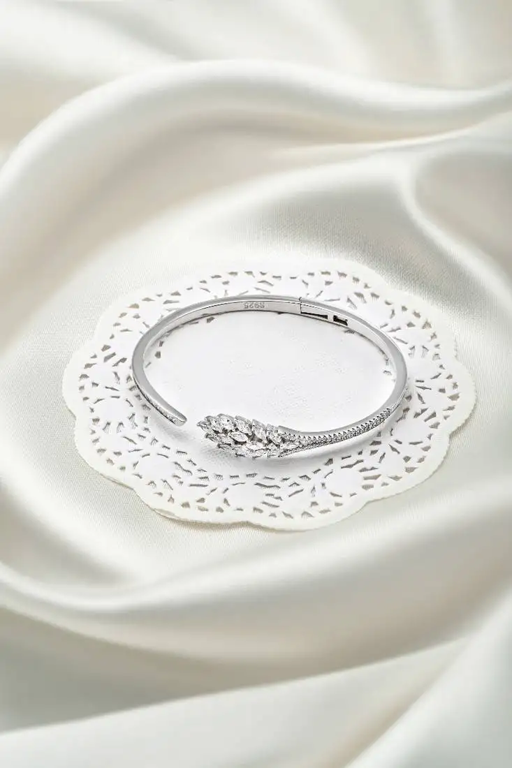 Sterling silver celestial kada