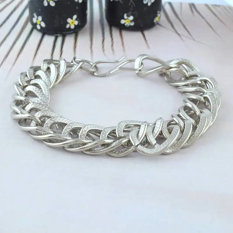 Stainless steel men bracelet