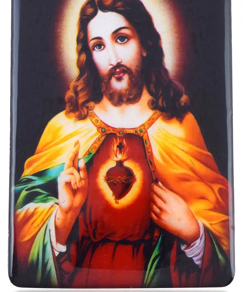 Dzine trendz metallic fridge magnet with halo design – multicolor