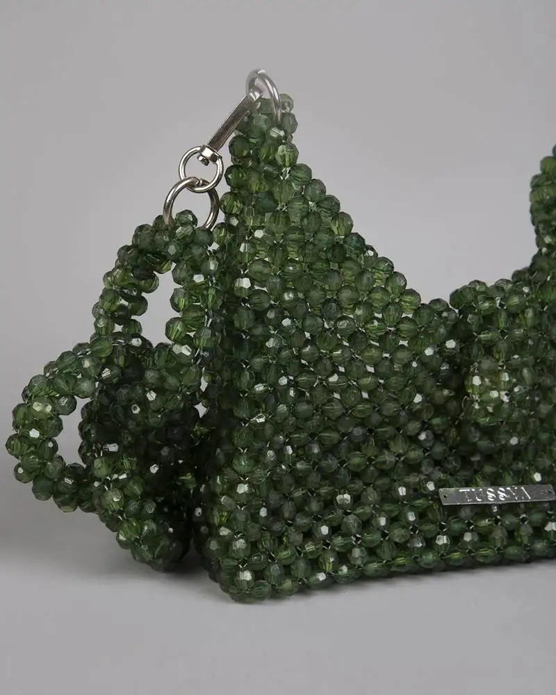 Green cystal handag