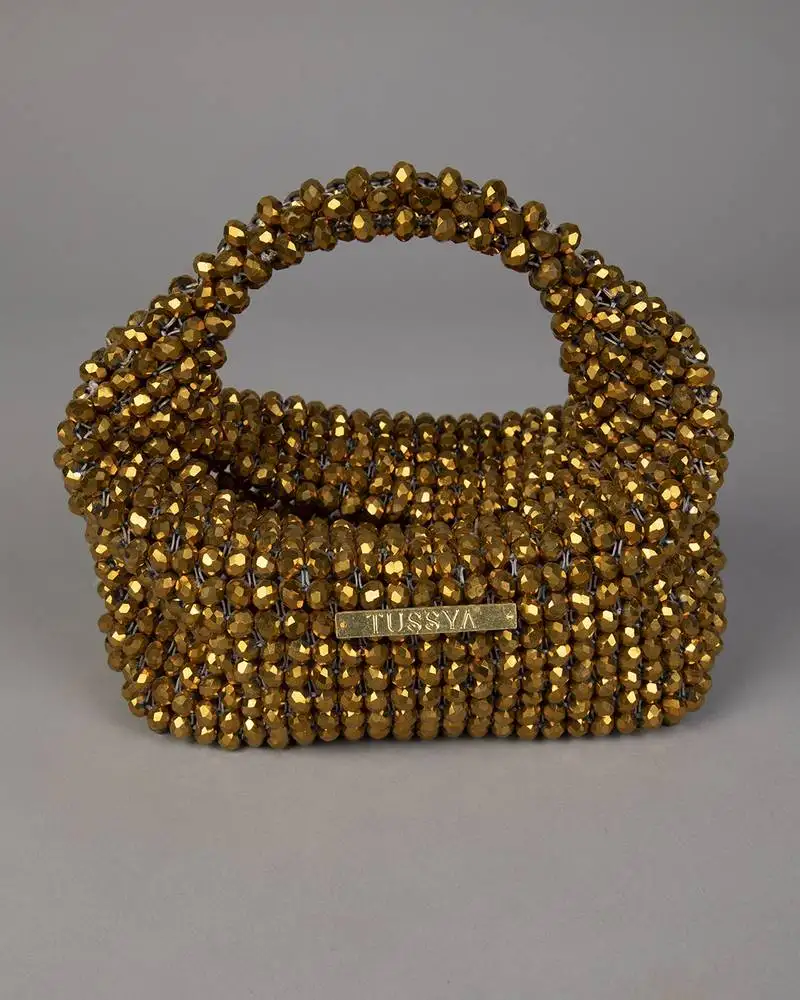 Gold cystal handag