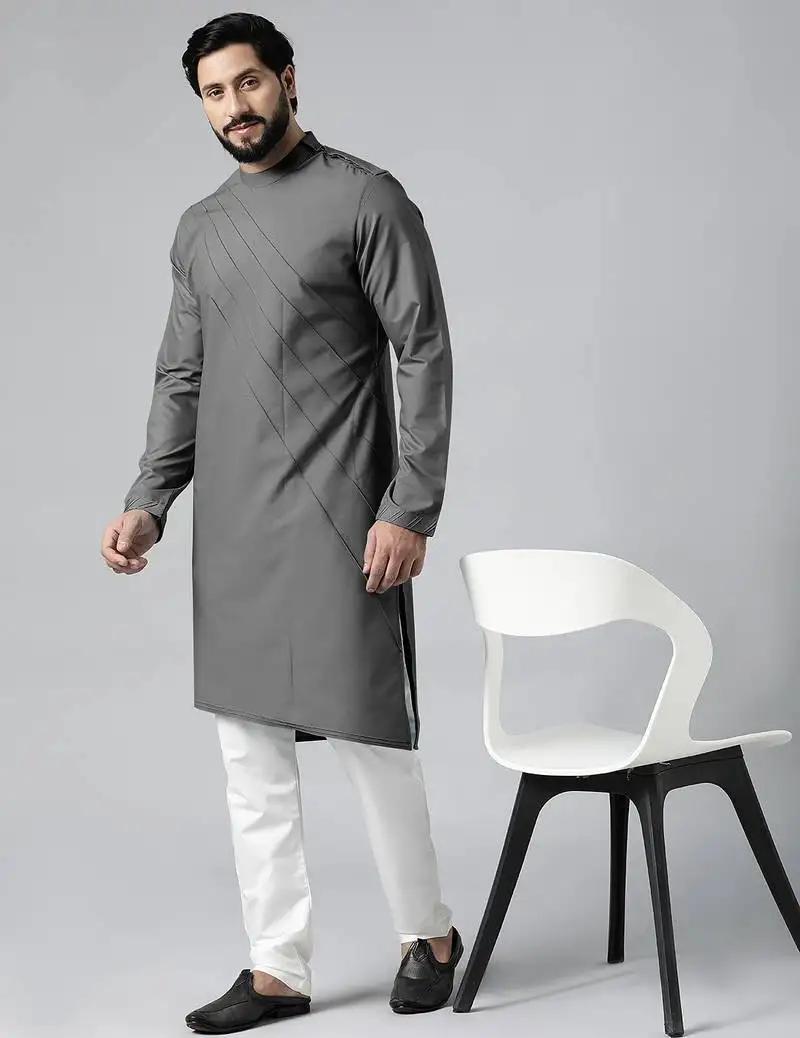 Grey pintux kurtas