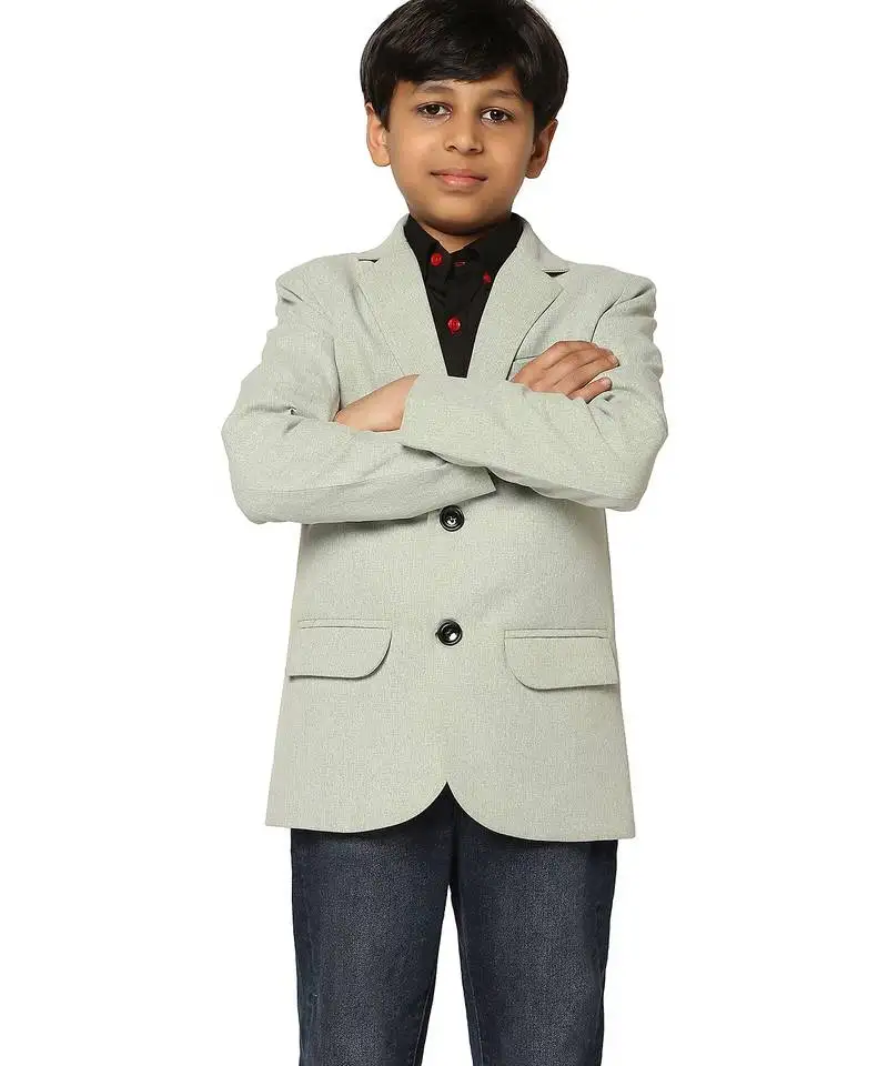 Light green boys blazer