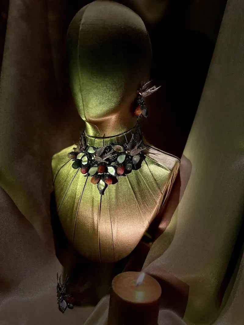 Multi-color mother of pearl