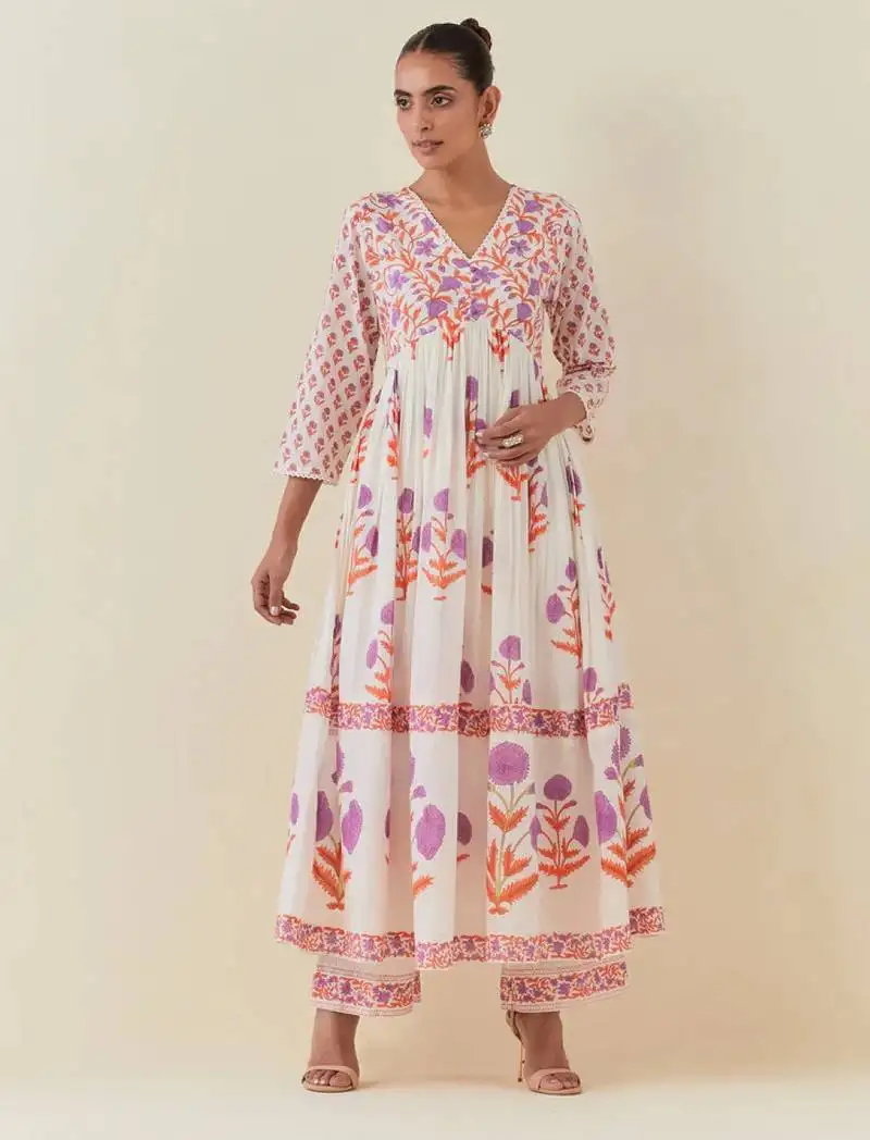 Lily pure cotton premium suit set