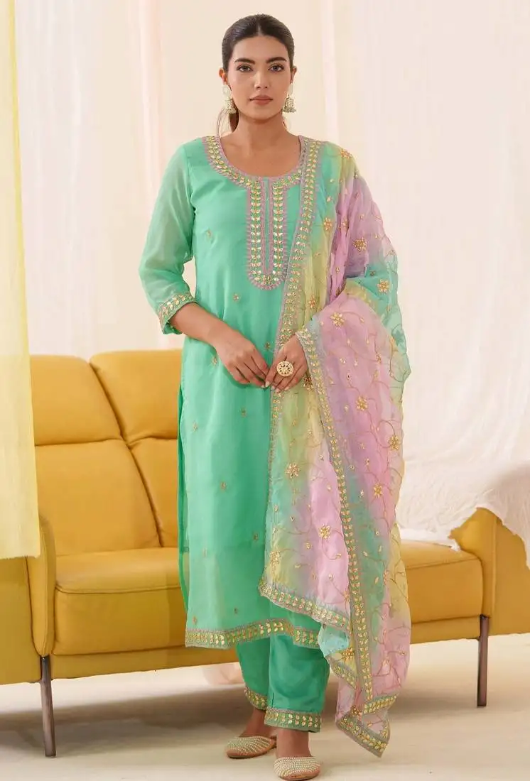 Anila lapis full work suit set