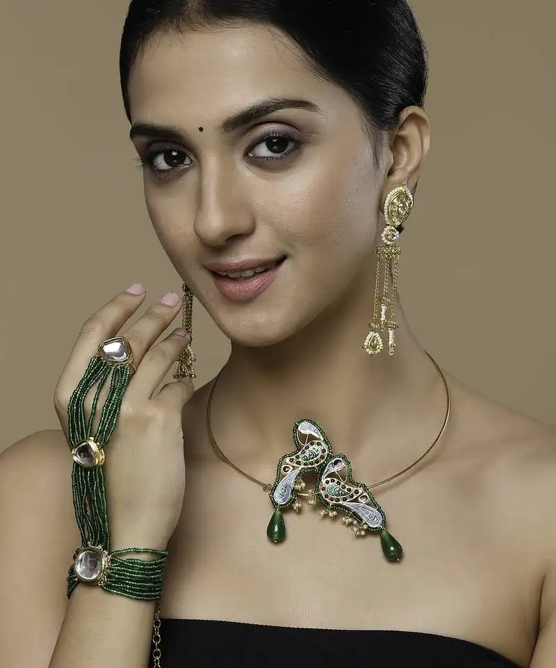 Neela pani haar necklace