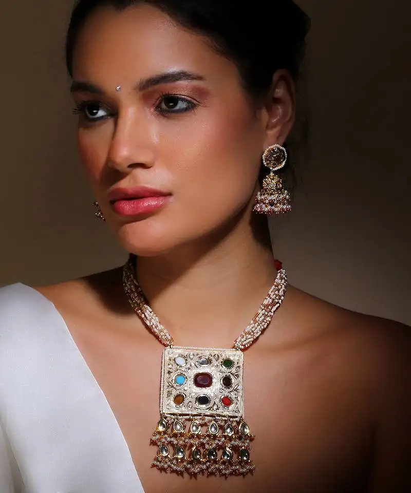 Sherbet haar necklace