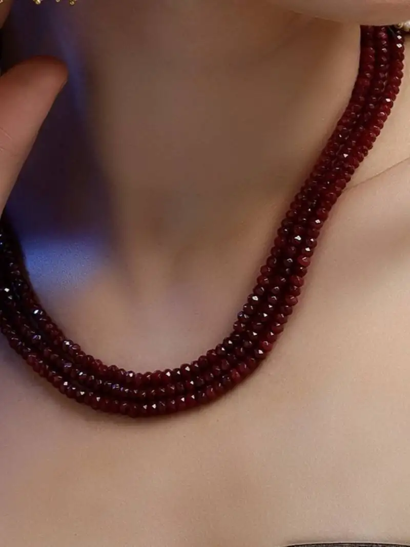 Rang-e-aarzu layered necklace