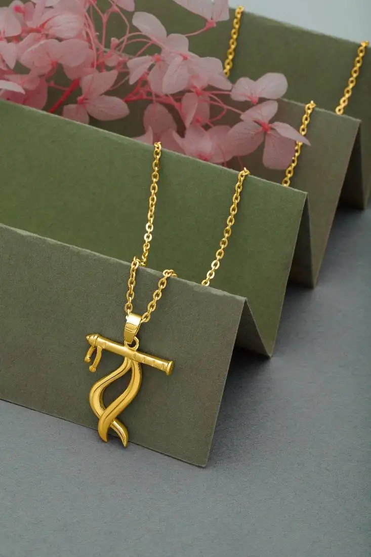 Baasuri pendant with chain