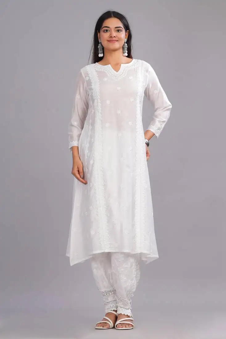 Zahira-chikankari-chanderi-kurta