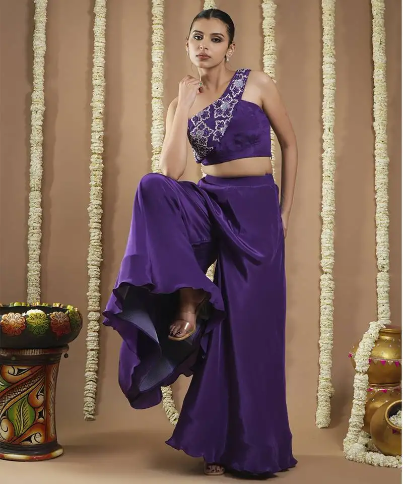 Dark purple indo set