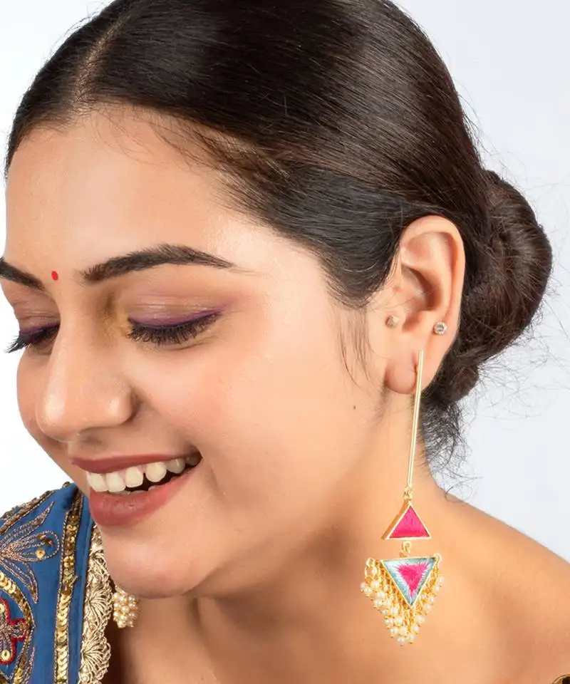 Pastel dew drops earrings