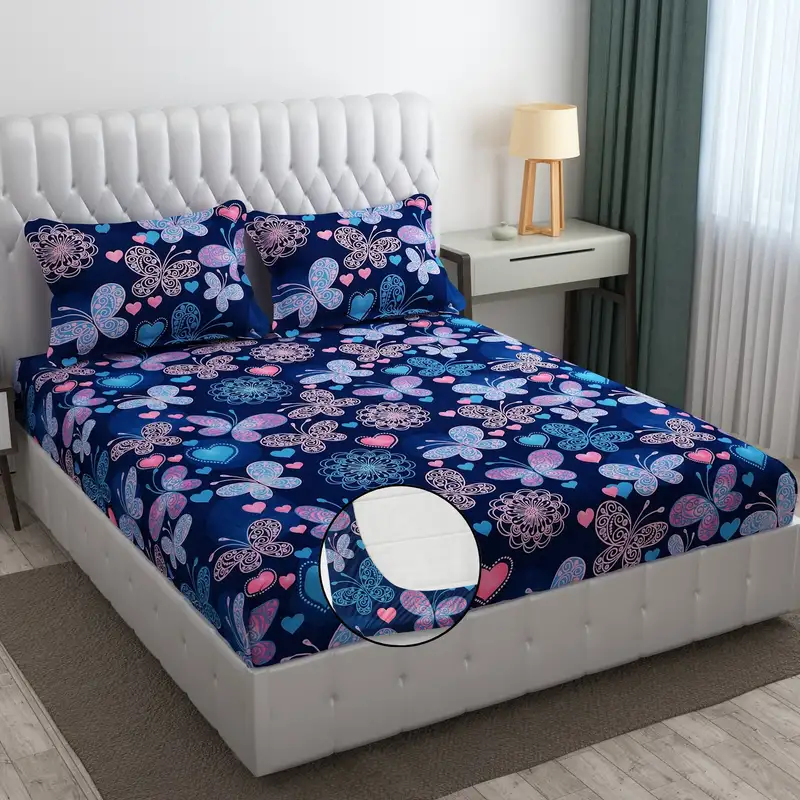 Lemon chanderi cotton embroidered unstitched dress material