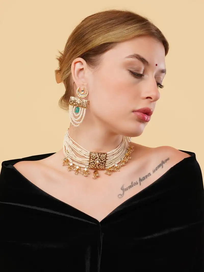 Zamrud drop earrings