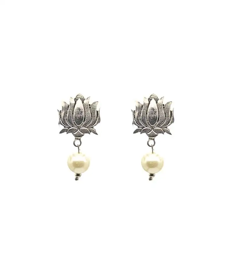 Oxidized silve elevate your jewelry collection with these striking earrings
