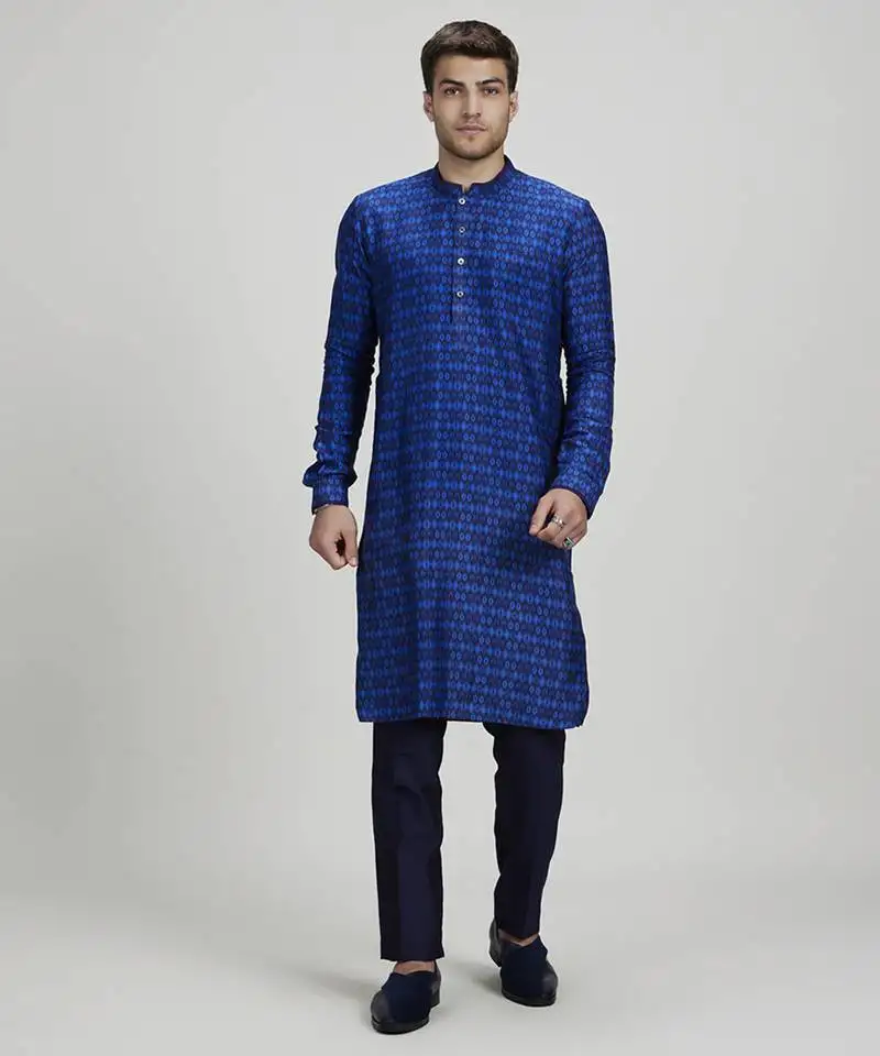 Patola printed dashiki kurta set