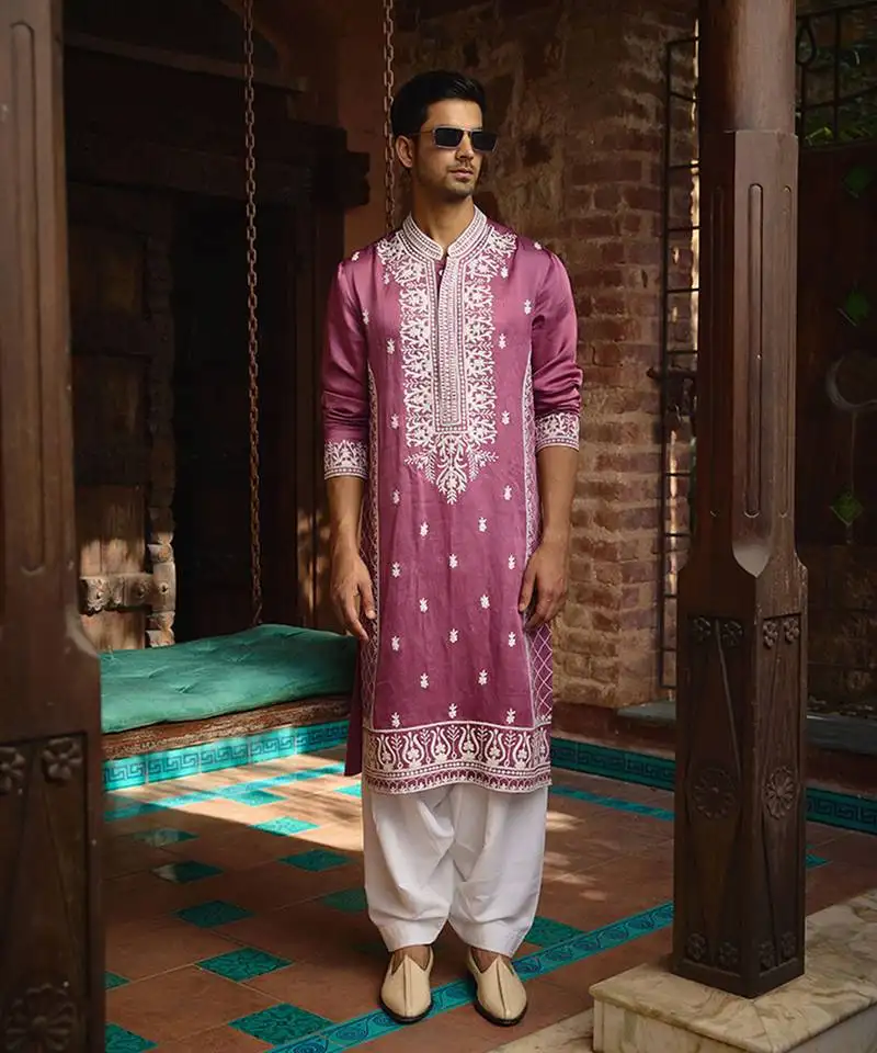 Vintage rose chittorgarh kurta set