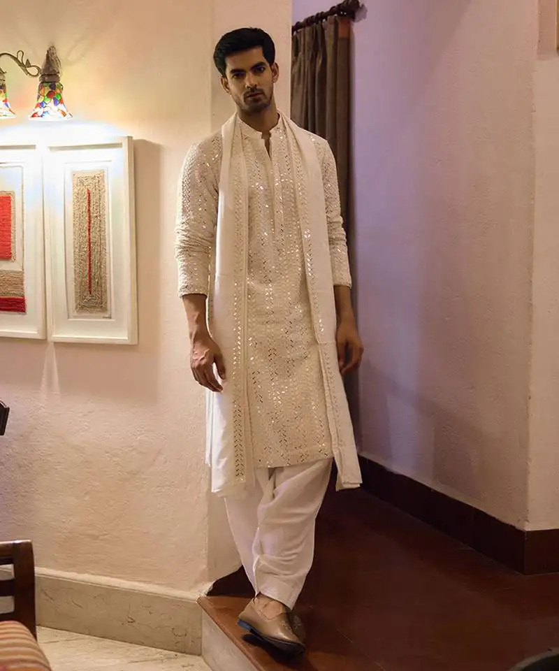 Ivory umaid ivory kurta set