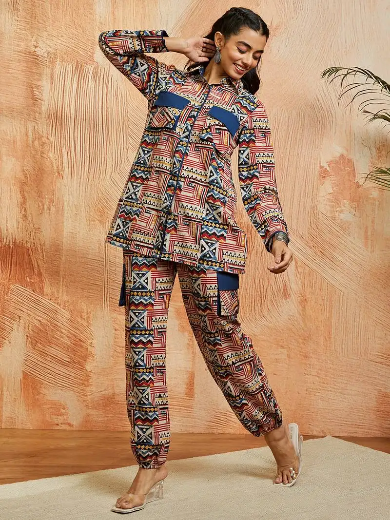 Women's blue co ords set