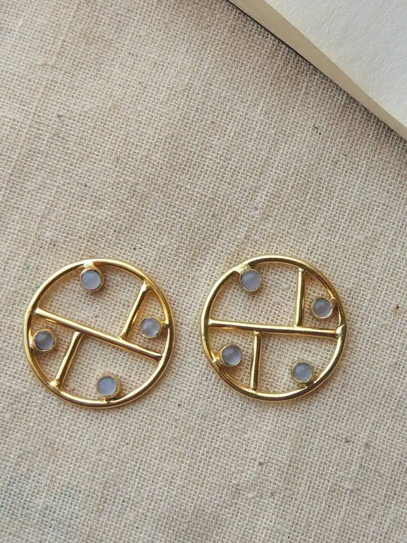 An elegant delight geometric studs