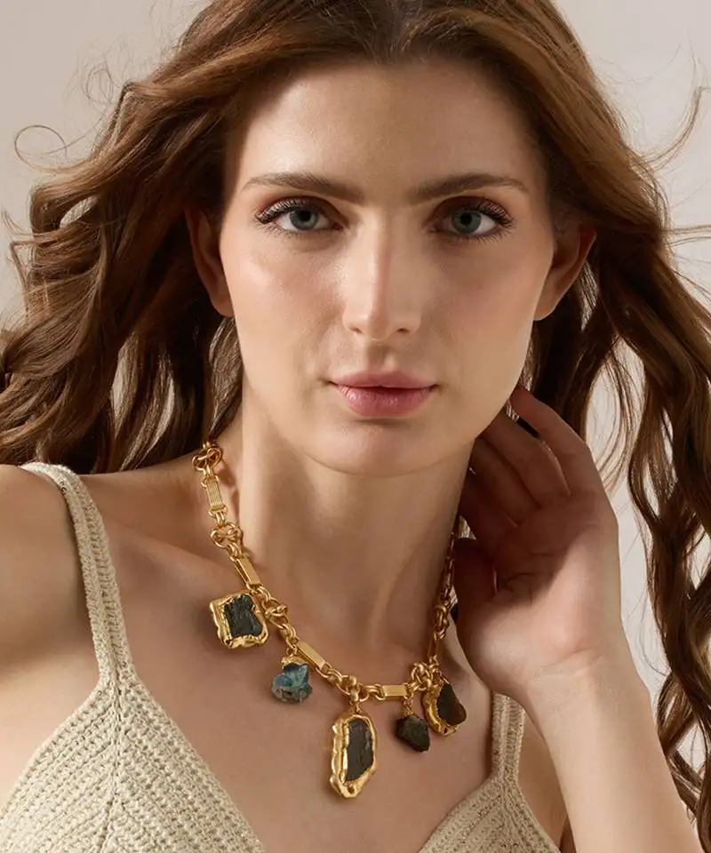 Multicolor mairelle necklace