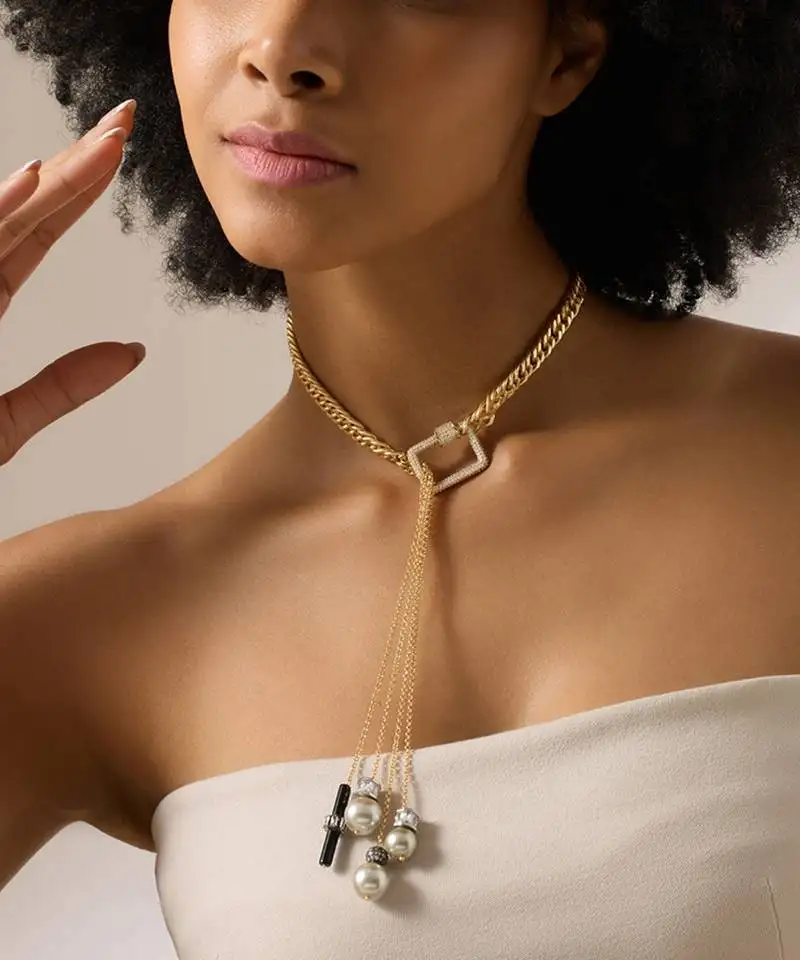 Black kalythe necklace