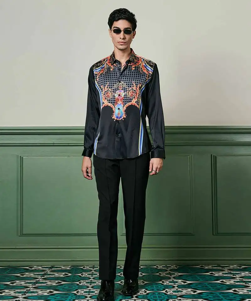 Eternal dynasty habutai silk shirt