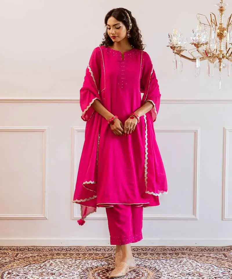 Rani kali anarkali suit set