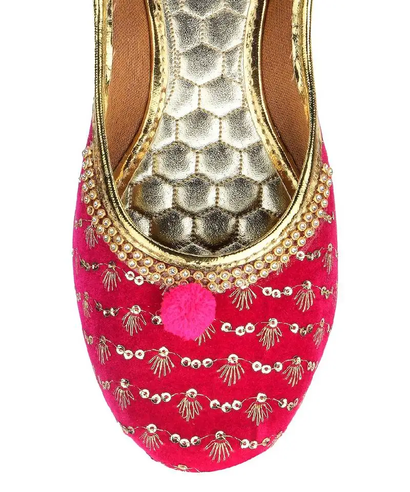 Pink star flats