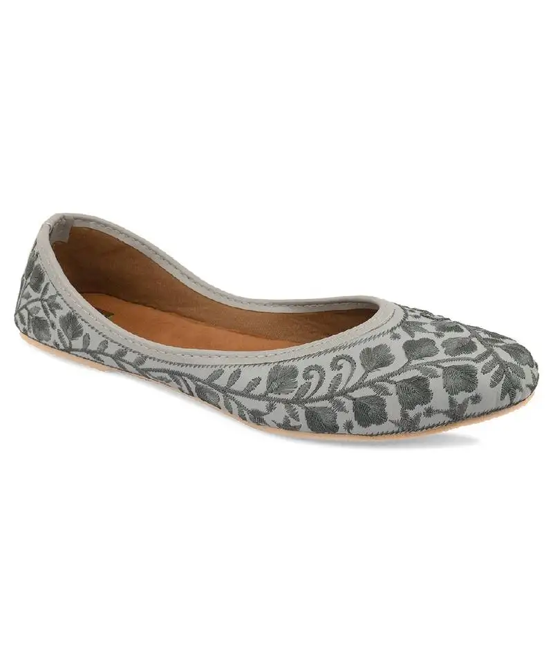 Grey heavy work lr flats