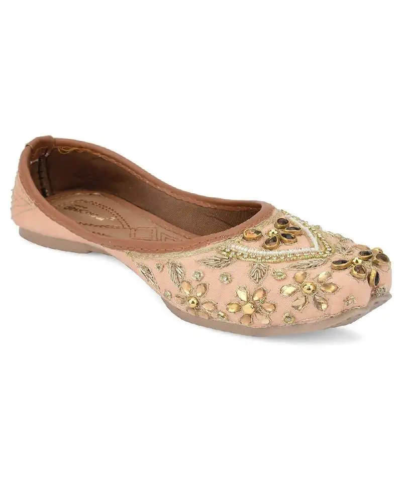Peach dabka stone flats