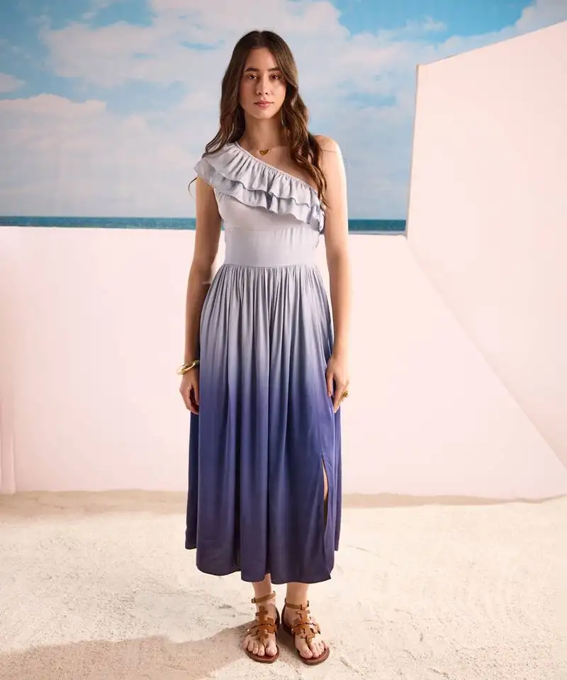 Marseille midi dress